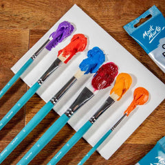 Mont Marte Gallery Series Brush Set Oils 6pc - Al Masam Stationery LLC