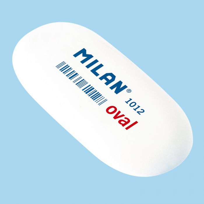 Oval 1012 synthetic rubber erasers - Al Masam Stationery LLC