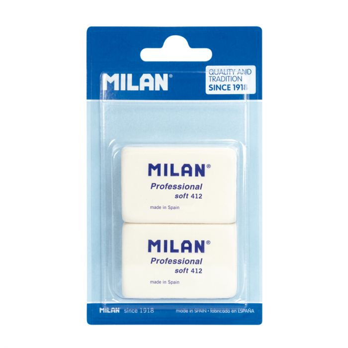 Professional Soft 412 white erasers - Al Masam Stationery LLC Main image