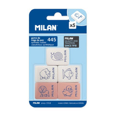 Synthetic rubber erasers with children's designs 445 - Al Masam Stationery LLC
