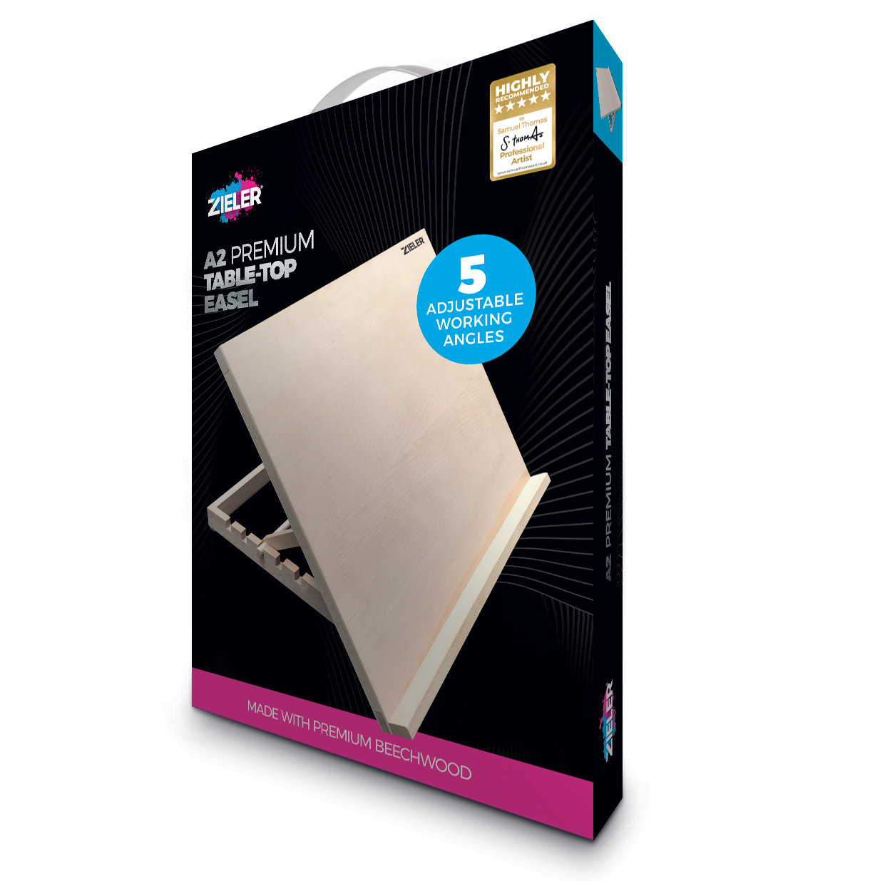 Zeiler A2 PREMIUM WOODEN TABLE EASEL - Al Masam Stationery LLC