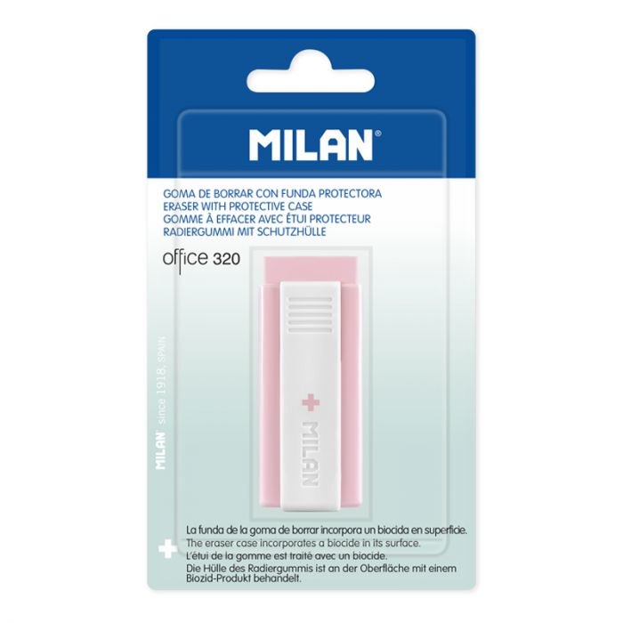 Pink Office 320 Nata® Eraser with Cover + Edition Series - Al Masam Stationery LLC Main image
