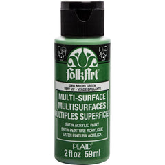 Folkart Multi-Surface Paint - Bright Green - Al Masam Stationery LLC