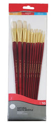 Daler Rowney Simply Long Handle Bristol Brush Set - Al Masam Stationery LLC