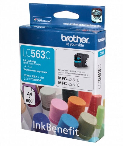Brother LC563 Cyan - Al Masam Stationery LLC Main image