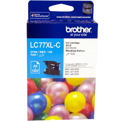 Brother LC77 Xl Cyan - Al Masam Stationery LLC Main image