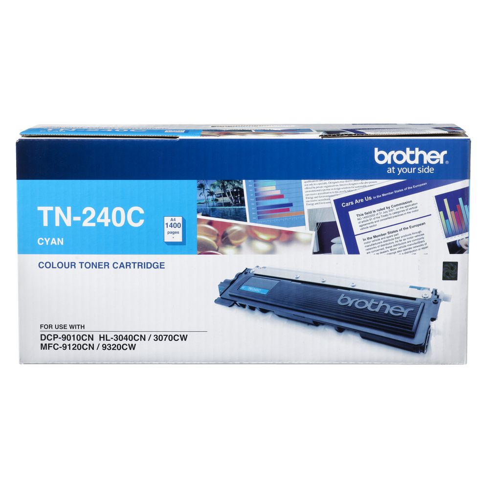 Brother TN 240 C for MFC 9120 - Al Masam Stationery LLC Main image