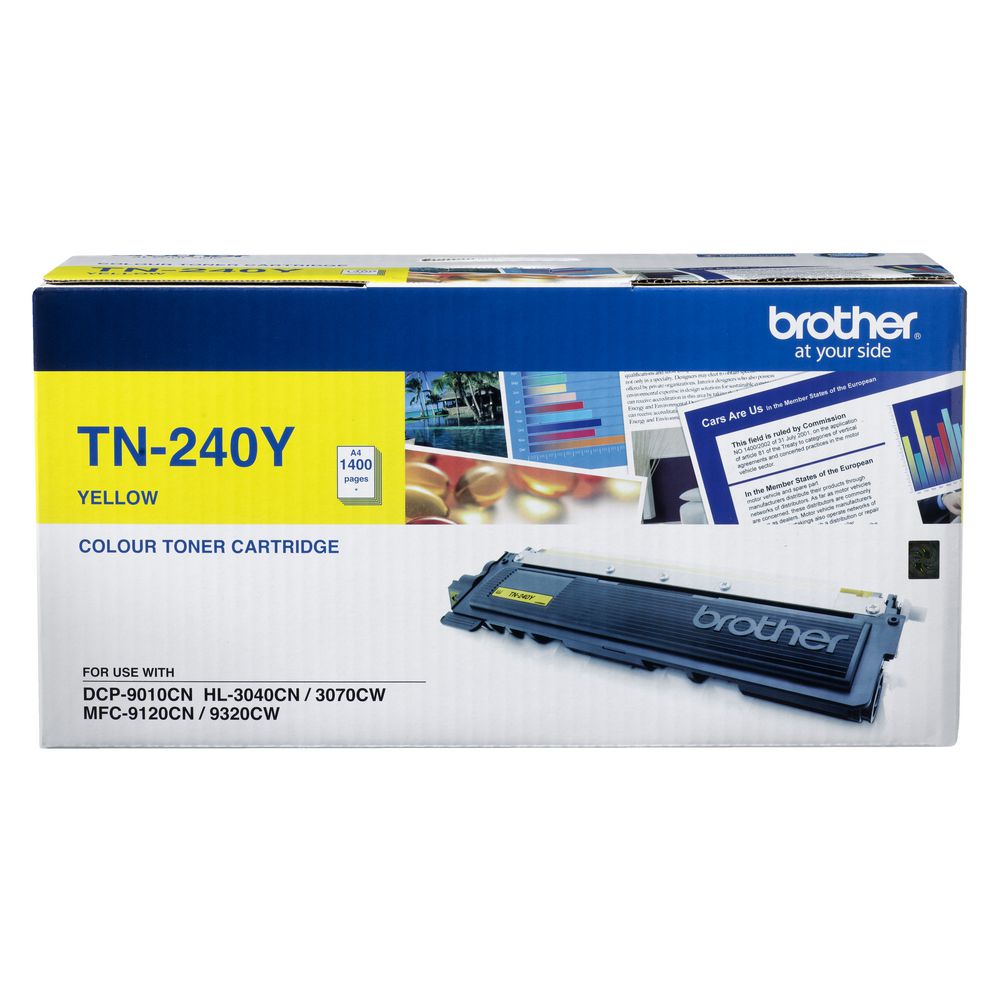 Brother TN 240 Y for MFC  9120 - Al Masam Stationery LLC Main image