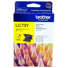 Brother LC 73 Yellow - Al Masam Stationery LLC