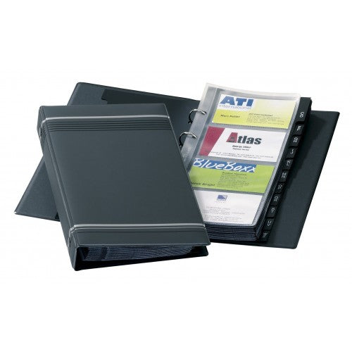 Business Card File Durable Visifix A5 Size 200 CARD