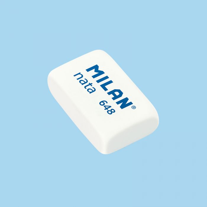 Milan Synthetic Rubber Erasers 430 + 3 nata® erasers 648 Secondary image