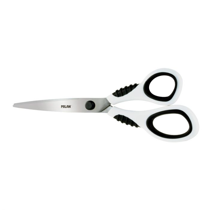 Blister pack white office scissors 20.5 cm Secondary image