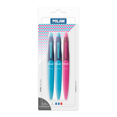 Milan Blue & Red CAPSULE Pens