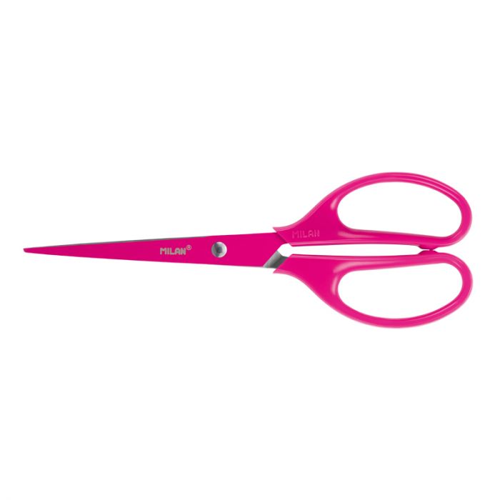 Blister pack Acid pink office scissors 17 cm - Al Masam Stationery LLC