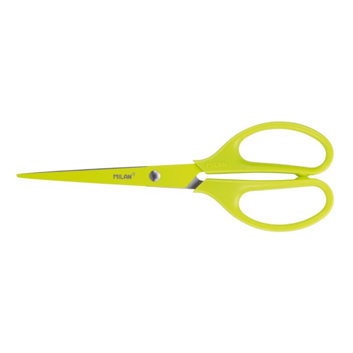 Blister pack Acid yellow office scissors 17 cm