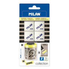 Milan Collection Be Atomic special series sharpener + 4 erasers 430