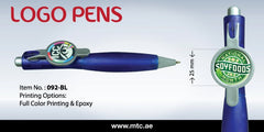 AMS- 092- Big logo plastic pen - Al Masam Stationery LLC