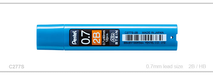 Pentel C277 Lead Ain-Stein Slim 0.7mm HB - Al Masam Stationery LLC