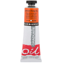 Daler Rowney Graduate Oil Colors CAD ORANGE HUE - Al Masam Stationery LLC