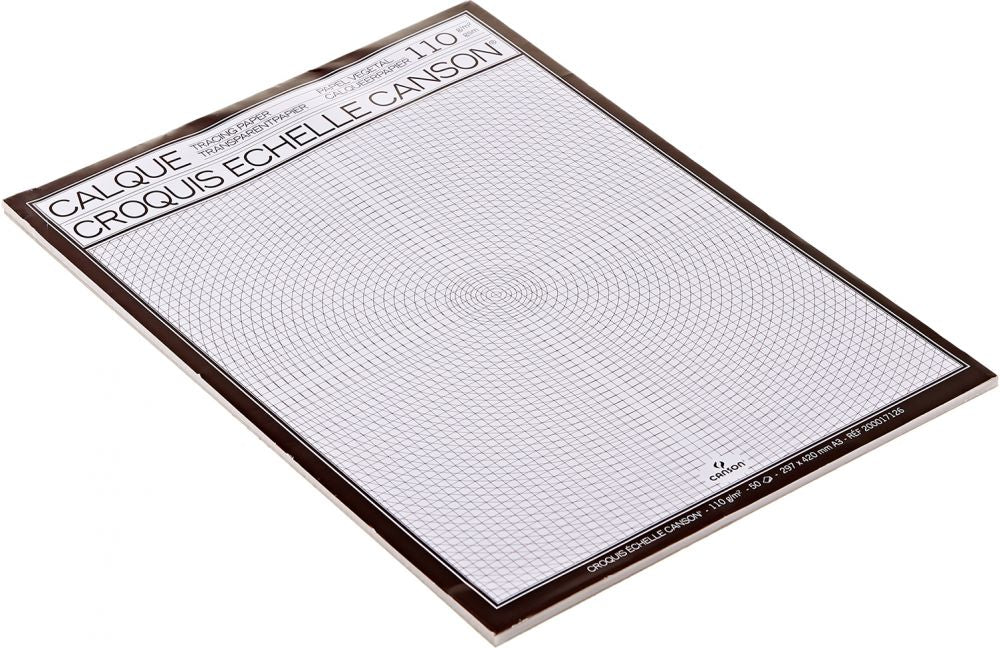 CANSON TRACING PAD A3 110 GSM - 50 SHEETS
