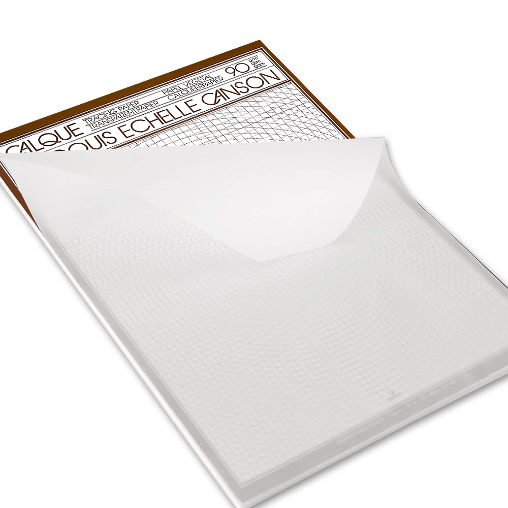 CANSON TRACING PAD A4 90 GSM- 50 SHEETS - Al Masam Stationery LLC