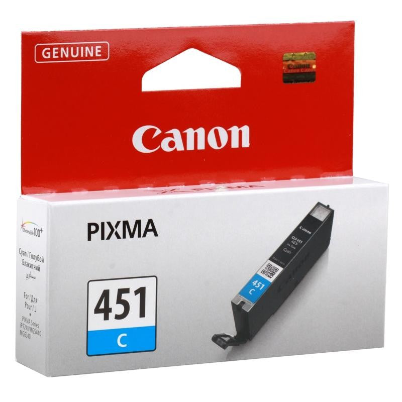 Cannon Ink Cartridge CLI451 Cyan - Al Masam Stationery LLC Main image