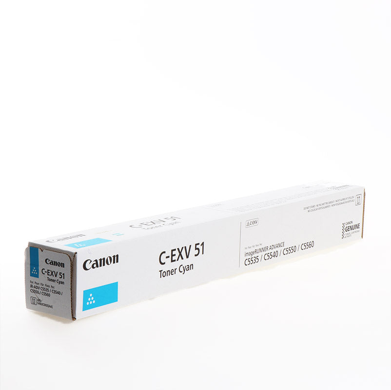 Canon C-EXV 51 Toner Cyan - Al Masam Stationery LLC Main image