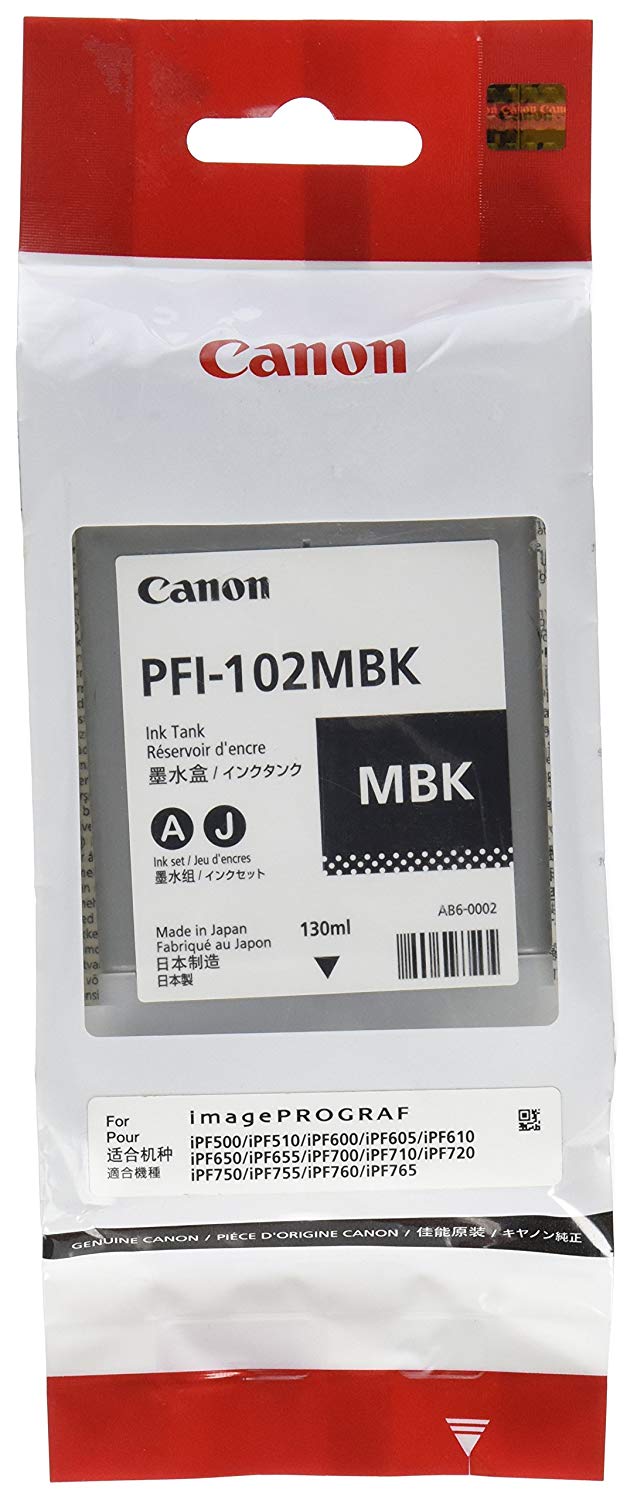 Canon PFI-102 Black Secondary image