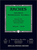 ARCHES WATER COLOUR PAPER 300G COLD PRES - Al Masam Stationery LLC