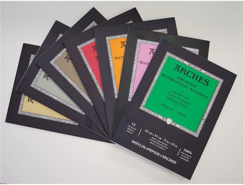 ARCHES WATER COLOUR PAPER 300G COLD PRES Secondary image
