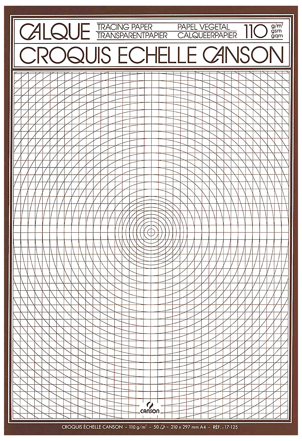 CANSON TRACING PAD A4 110 GSM - 50 SHEETS - Al Masam Stationery LLC Main image