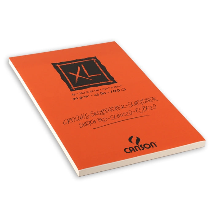 CANSON XL SKETCH PAD A3 90 GSM -100 SHEETS - Al Masam Stationery LLC Main image
