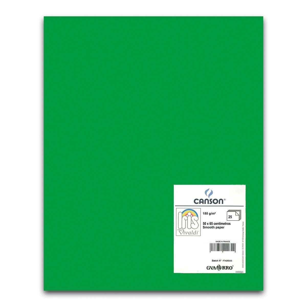 SH IRIS A4 VIVALDI 185G FI GRN -Z - Al Masam Stationery LLC Main image