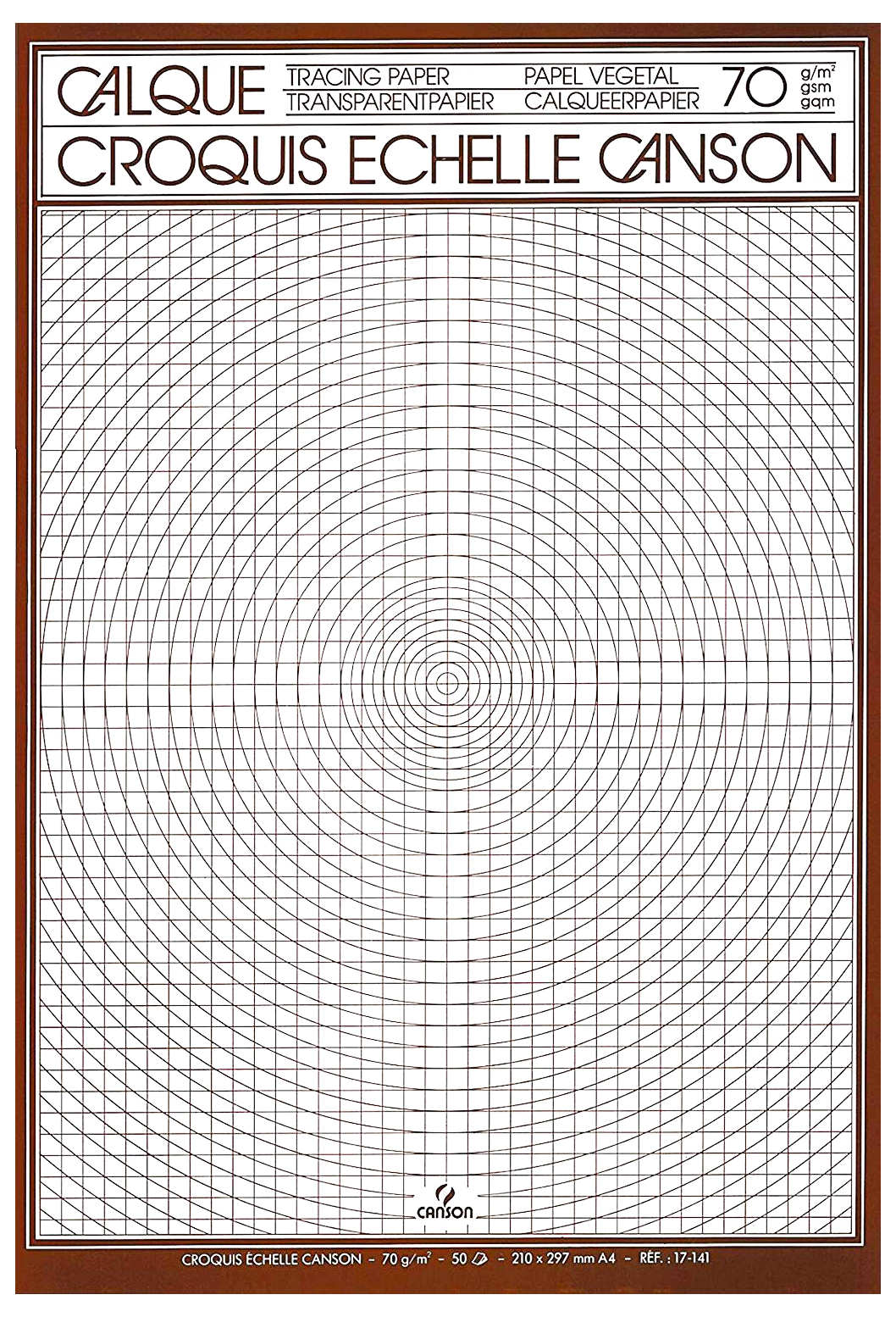 CANSON TRACING PAD A4 70 GSM - 50 SHEETS - Al Masam Stationery LLC Main image