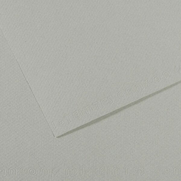 Canson Mi-Teintes dark grey paper roll, 50 x 65cm, 160gsm, suitable for art projects, displayed flat on a surface.