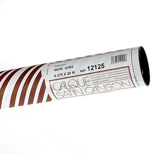 CANSON TRACING ROLL 90/95 GSM 0.375X20 MT Main image