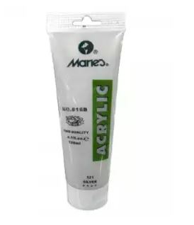 Marie's Fine ACRYLIC SILVER 75ml - Al Masam Stationery LLC