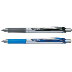 Pentel BL77 Energel Retractable Roller Pen 0.7mm Blue & Black