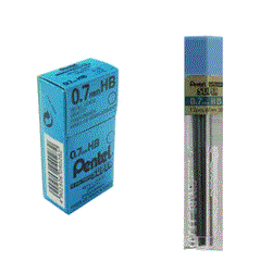 Pentel Mech. Pencil Leads 0.7mm HB Hi Polymer PE-50-HB Pack of 144 - Al Masam Stationery LLC