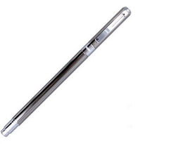 Pentel BL625 Sterling Gel Roller BallPen Silver Body 0.5mm Blue - Al Masam Stationery LLC