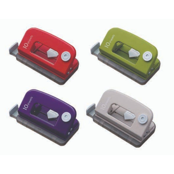Carl 10 Sheet Capacity 2 Hole Decorer Paper Puncher - Al Masam Stationery LLC Main image