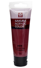 SAKURA ACRYLIC 75ML CARMINE DEEP - Al Masam Stationery LLC