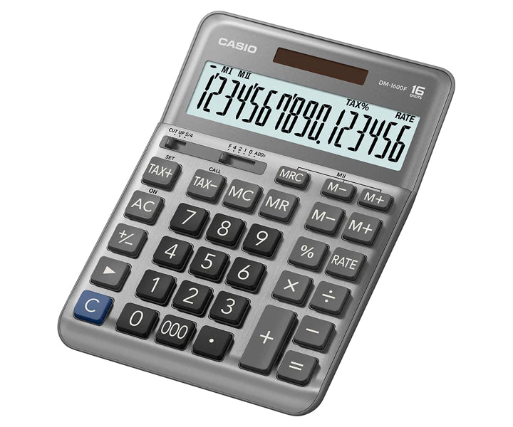 Casio Calculator , Model - DM1600F - Al Masam Stationery LLC Main image
