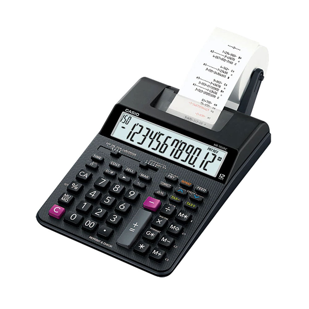Casio Calculator , Model - HR100RC - Al Masam Stationery LLC Main image