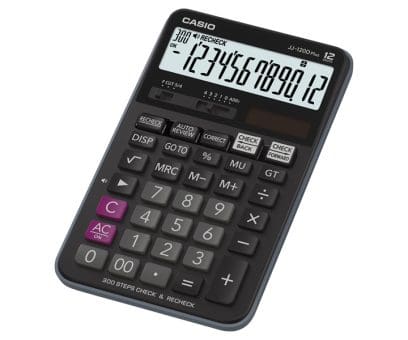 Casio Calculator , Model - JJ120D+ - Al Masam Stationery LLC Main image