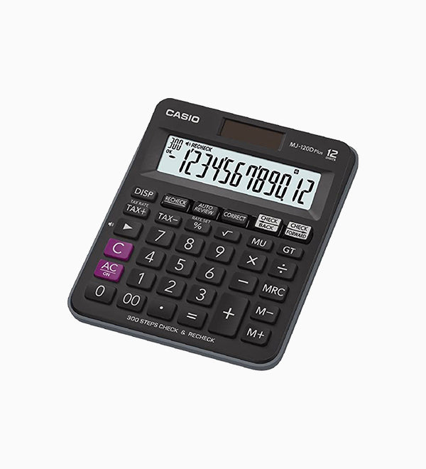 Casio Calculator , Model - MJ120+ - Al Masam Stationery LLC Main image