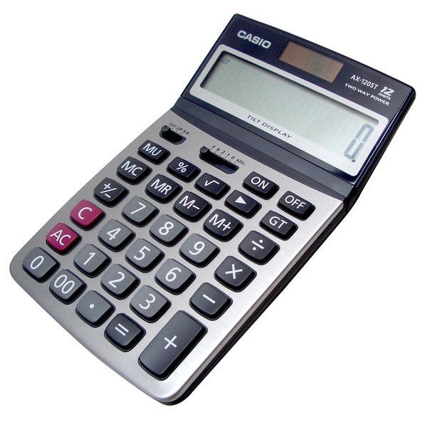 Calculator Casio JS-120TVS - Al Masam Stationery LLC Main image