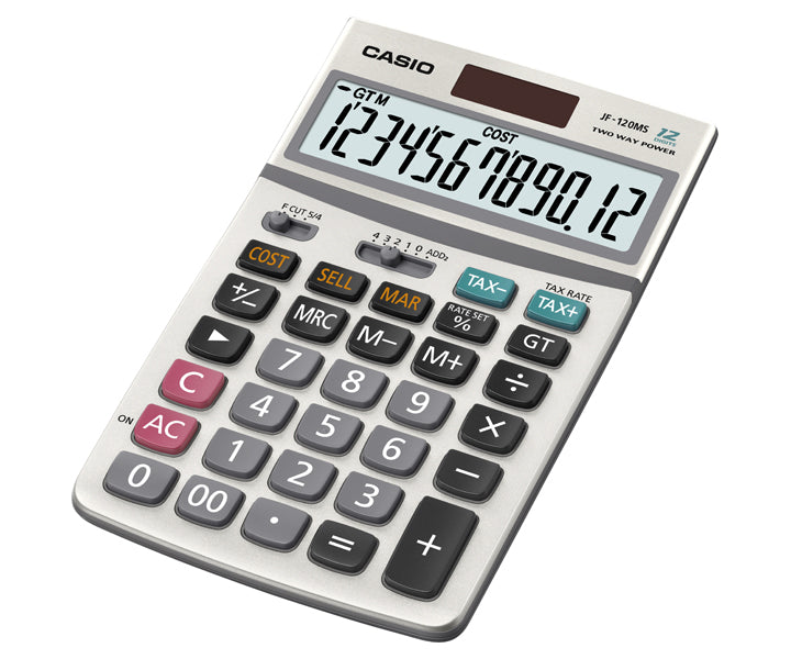 Casio Calculator Model : JF-120MS - Al Masam Stationery LLC Main image