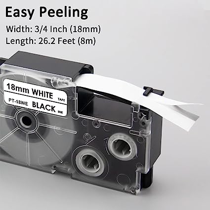Casio Tape Cartridge Model : XR-18WE - Al Masam Stationery LLC Main image