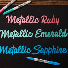 Sharpie Metallic Permanent Marker Assorted 4 Pieces - Al Masam Stationery LLC